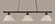 Oxford Three Light Billiard Bar in Matte Black (200|373-MB-5731)