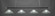 Oxford Four Light Bar in Chrome & Matte Black (200|374-CHMB-711)