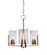 Atlas Three Light Chandelier in Matte Black (200|4503-NAB-3002)