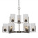 Atlas Nine Light Chandelier in Graphite (200|4509-GP-300)