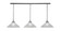 Any Three Light Multi Light Pendant in Brushed Nickel (200|48-BN-411)