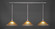 Multi Light Pendant Three Light Multi Light Pendant in Brushed Nickel (200|48-BN-710)