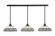 Any Three Light Multi Light Pendant in Dark Granite (200|48-DG-948)