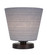 Luna One Light Table Lamp in Dark Granite (200|51-DG-4082)