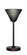 Luna One Light Table Lamp in Dark Granite (200|53-DG-4059)