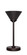 Luna One Light Table Lamp in Dark Granite (200|53-DG-421)
