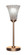 Luna One Light Table Lamp in New Age Brass (200|53-NAB-721)