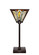 Luna One Light Table Lamp in Dark Granite (200|54-DG-9596)