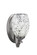 Zilo One Light Wall Sconce in Graphite (200|551-GP-4165)