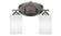 Zilo Two Light Bath Bar in Graphite (200|552-GP-4061)