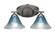 Zilo Two Light Bath Bar in Graphite (200|552-GP-458)