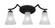 Zilo Three Light Bath Bar in Matte Black (200|553-MB-729)
