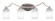 Zilo Four Light Bath Bar in Graphite (200|554-GP-3001)