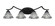 Zilo Four Light Bath Bar in Matte Black (200|554-MB-9105)