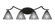 Zilo Four Light Bath Bar in Matte Black (200|554-MB-9185)
