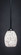 Zilo One Light Mini Pendant in Matte Black (200|560-MB-4165)