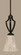 Zilo One Light Mini Pendant in Matte Black (200|561-MB-729)