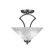Zilo Two Light Semi-Flush Mount in Graphite (200|563-GP-441)