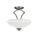 Zilo Two Light Semi-Flush Mount in Graphite (200|563-GP-684)