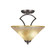 Zilo Two Light Semi-Flush Mount in Graphite (200|563-GP-700)
