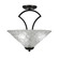 Zilo Three Light Semi-Flush Mount in Dark Granite (200|565-DG-411)