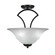 Zilo Three Light Semi-Flush Mount in Dark Granite (200|565-DG-53615)