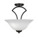 Any Three Light Semi-Flush in Dark Granite (200|565-DG-612)