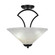 Zilo Three Light Semi-Flush Mount in Matte Black (200|565-MB-714)
