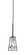 Apollo One Light Mini Pendant in Dark Granite (200|572-DG-9554)