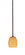 Apollo One Light Mini Pendant in Dark Granite (200|573-DG-625)