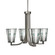 Apollo Four Light Chandelier in Graphite (200|574-GP-9534)
