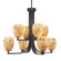 Apollo Eight Light Chandelier in Dark Granite (200|578-DG-4175)