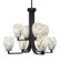 Apollo Eight Light Chandelier in Dark Granite (200|578-DG-5054)