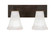 Apollo Two Light Bath Bar in Dark Granite (200|582-DG-721)