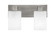Apollo Two Light Bath Bar in Graphite (200|582-GP-531)