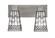 Apollo Two Light Bath Bar in Graphite (200|582-GP-9104)
