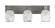 Apollo Three Light Bath Bar in Graphite (200|583-GP-4165)