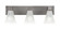Apollo Three Light Bath Bar in Graphite (200|583-GP-721)