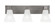 Apollo Three Light Bath Bar in Graphite (200|583-GP-729)