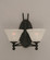 Capri Two Light Wall Sconce in Dark Granite (200|590-DG-451)