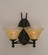 Capri Two Light Wall Sconce in Dark Granite (200|590-DG-750)