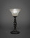 Eleganté One Light Mini Table Lamp in Dark Granite (200|61-DG-751)