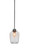 Rocklin One Light Pendant in Brushed Nickel (200|72-BN-4462)