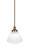 Juno One Light Pendant in New Age Brass (200|79-NAB-4711) Juno One Light Pendant in New Age Brass (200|79-NAB-4711)