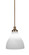 Juno One Light Pendant in New Age Brass (200|79-NAB-4721)
