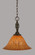Eleganté One Light Pendant in Dark Granite (200|82-DG-58319)