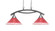 Bow Two Light Island Pendant in Brushed Nickel (200|872-BN-706)