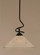 Capri One Light Pendant in Dark Granite (200|900-DG-711)