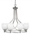 Capri Eight Light Chandelier in Brushed Nickel (200|908-BN-615)