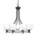 Capri Eight Light Chandelier in Dark Granite (200|908-DG-4101)